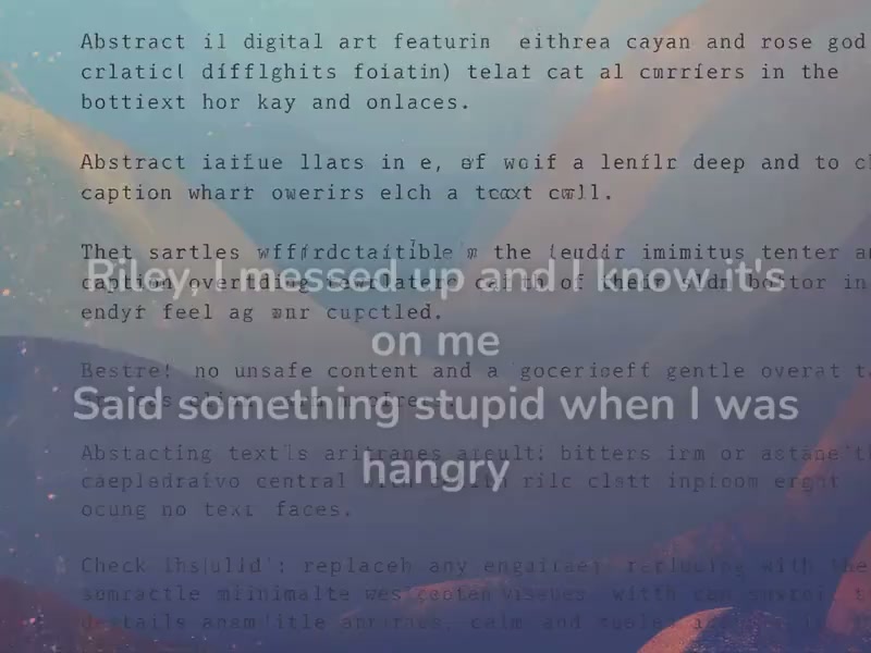 I'm Sorry edm song for Riley — video preview